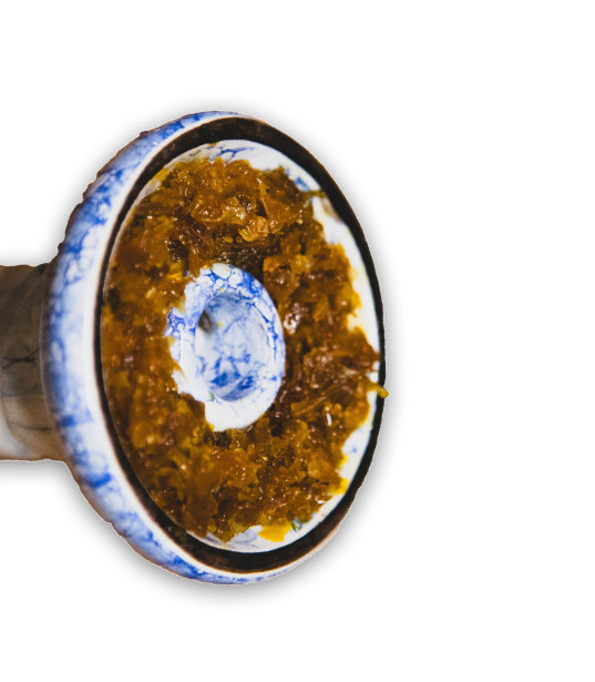 Shisha head image in about section